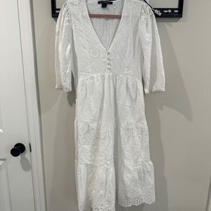 French Connection Lace midi